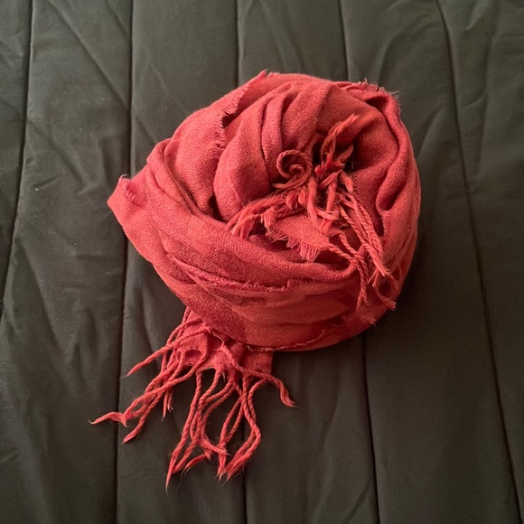 Coach scarf 🧣 terracota color - Picture 2 of 3